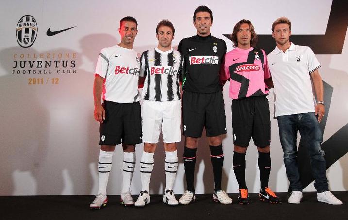 Foot : La Juventus Turin dévoile ses maillots Nike