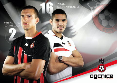 Foot : Découvrez les nouveaux maillots de l’OGC Nice