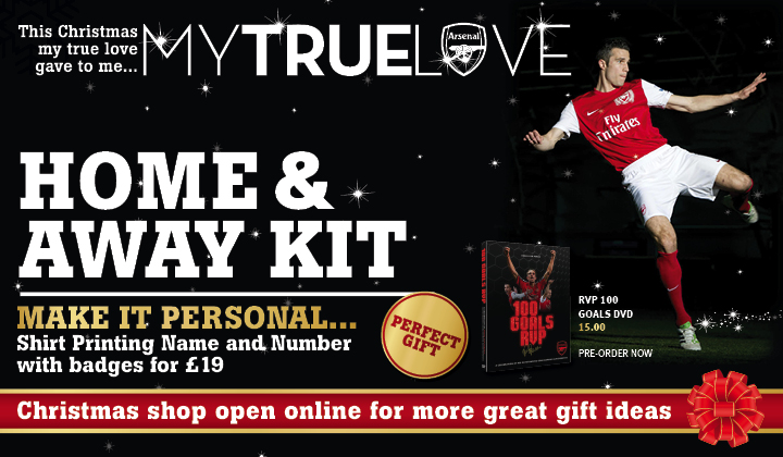 Arsenal lance sa campagne marketing de Noël