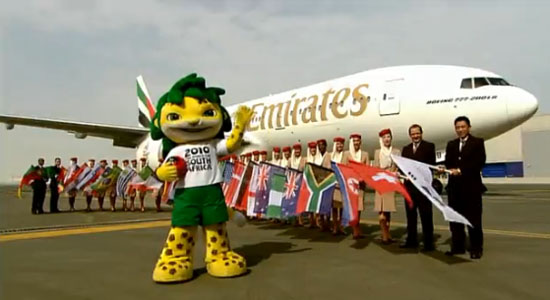 Emirates stoppe son sponsoring avec la FIFA