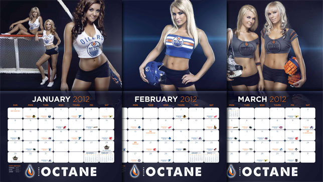NHL: Un calendrier 2012 sexy qui fait fondre la glace