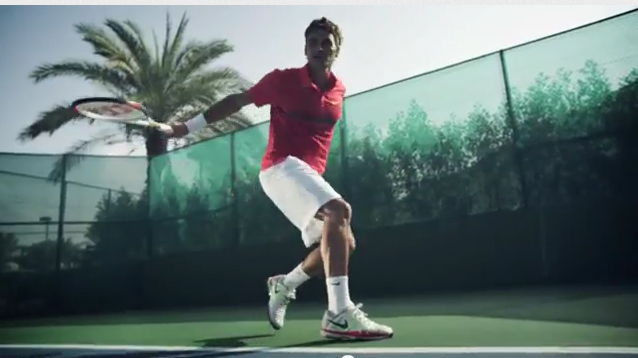 Roger Federer approuve ses nouvelles Nike Zoom Vapor 9