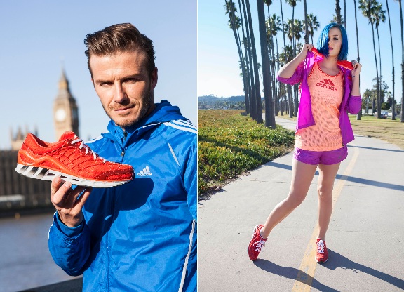 David Beckham, Lionel Messi, Derrick Rose et Katy Perry courent pour adidas (We all run)