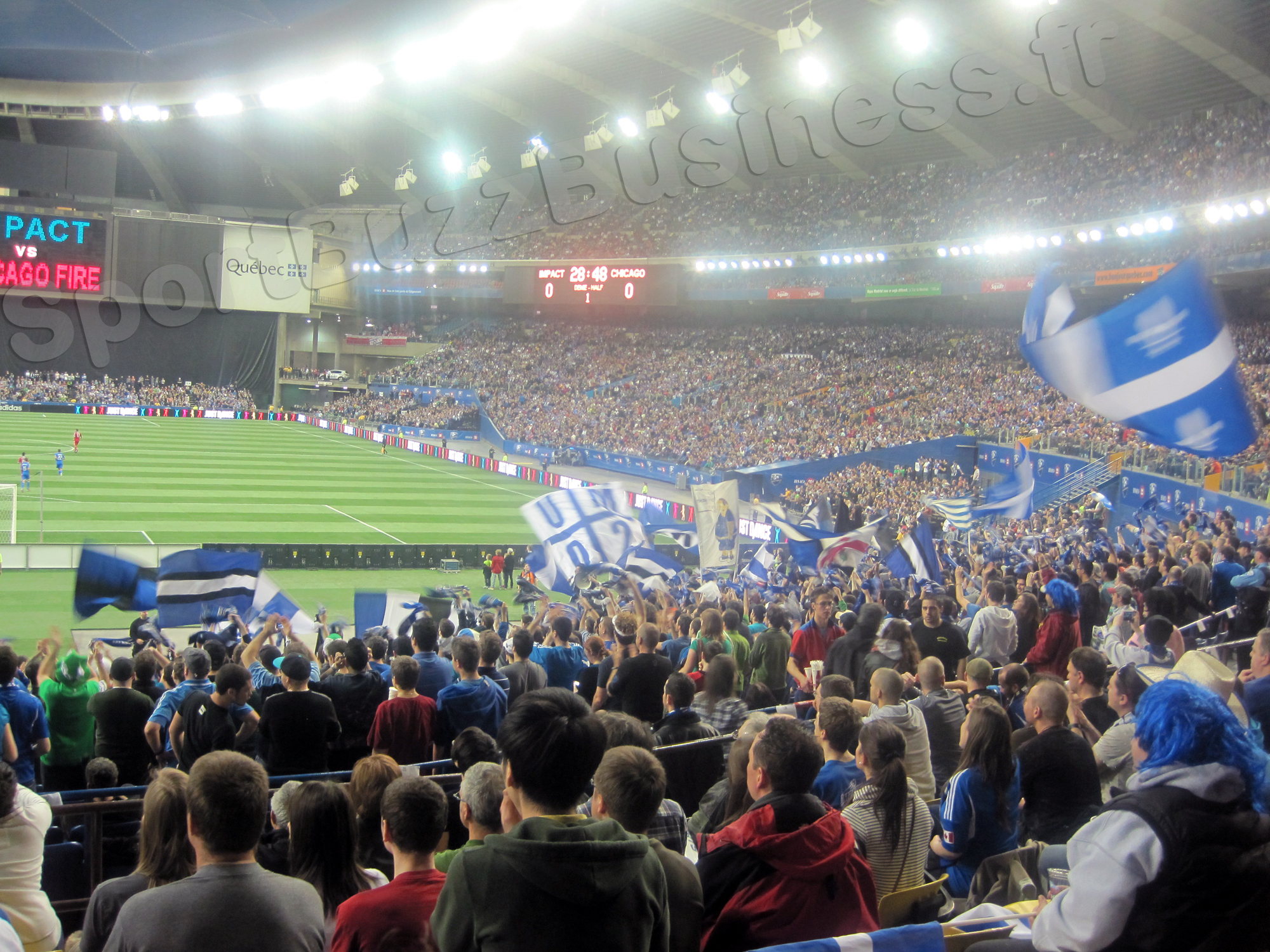 La MLS est arrivée à Montréal avec un record d’affluence (reportage photos)