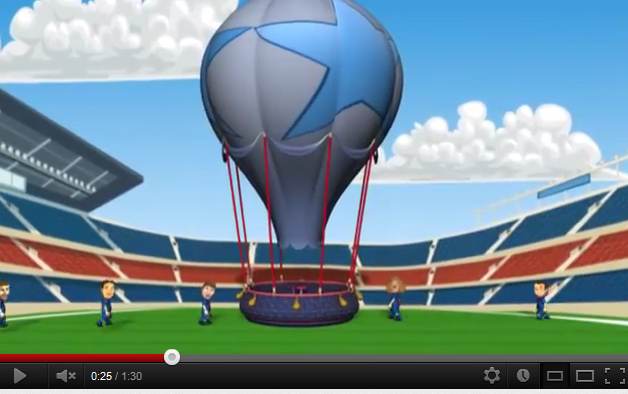 Milan AC-FC Barcelone : Un déplacement en montgolfière pour les Toons du Barça