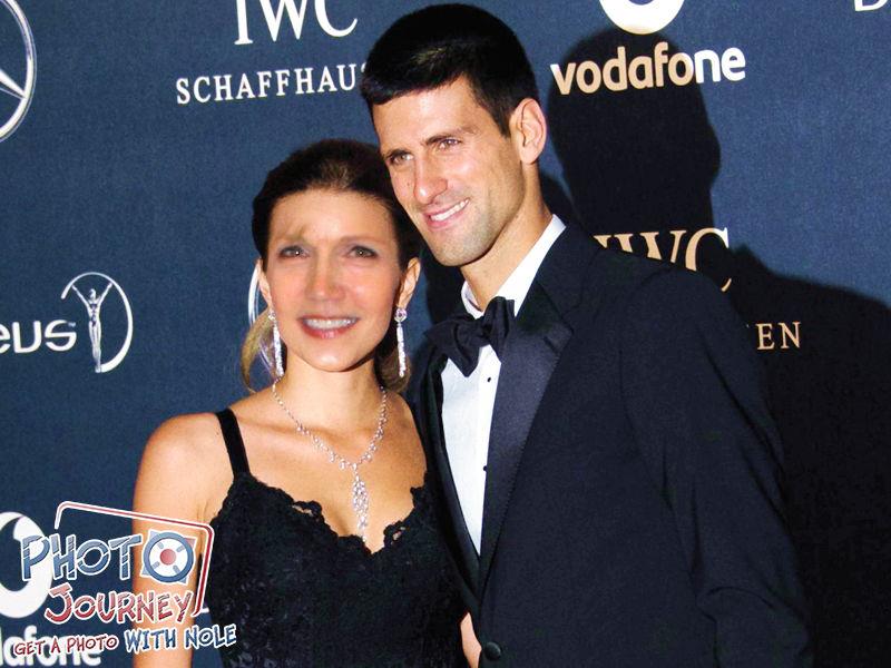 Prenez-vous en photo avec Novak Djokovic