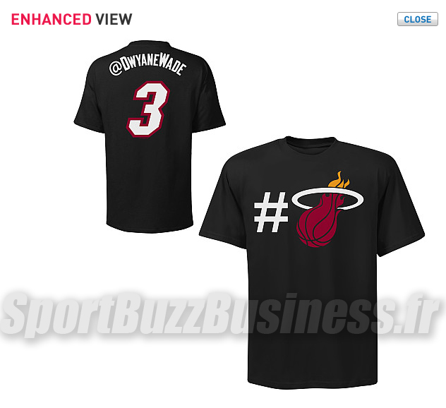 La NBA lance des T-Shirts Twitter