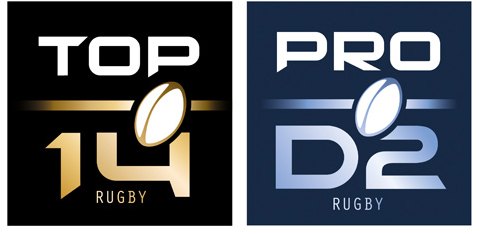 La LNR change les logos du TOP 14 et de la PRO D2