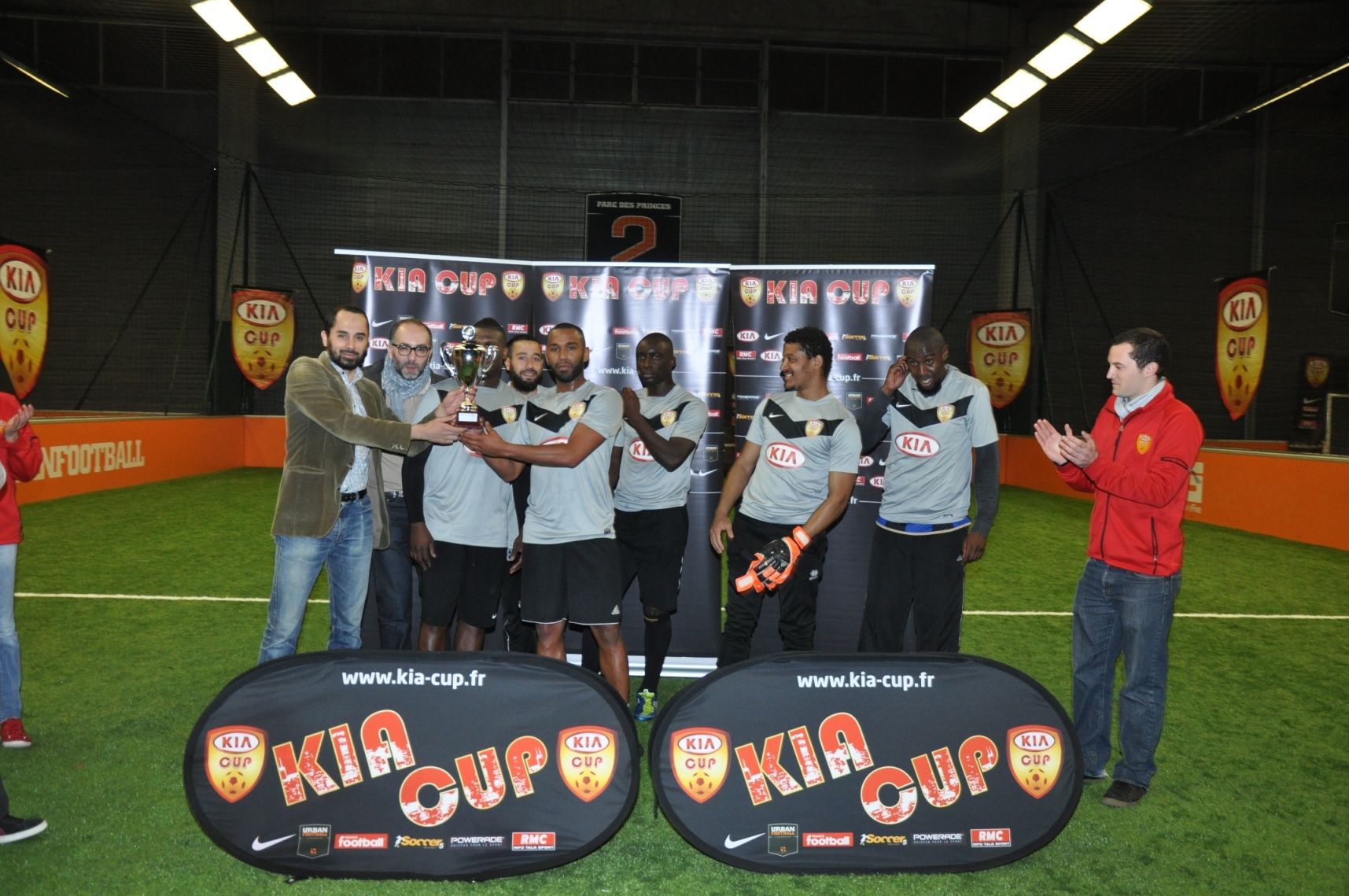 KIA CUP 2012 : L’équipe «Galactik», vainqueur à Paris
