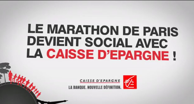 Le Marathon de Paris devient social avec la Caisse d’Epargne