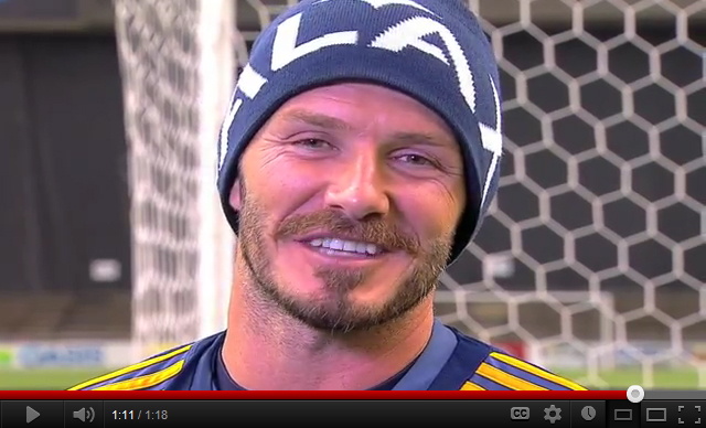 MLS : David Beckham et les joueurs de l’Impact de Montréal célèbrent la Fête des Mères