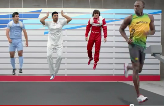 Puma fait courir Usain Bolt, Fernando Alonso, Sergio Agüero, Rickie Fowler et Yuvraj Singh