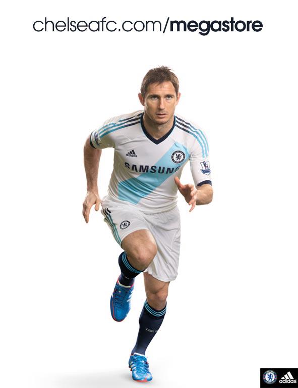 Le maillot extérieur 2012-2013 de Chelsea
