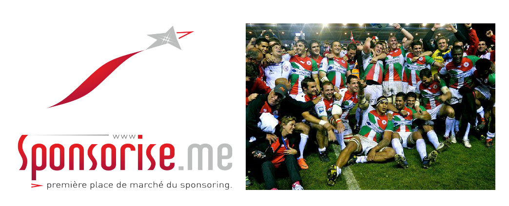 Sponsorise.me et le Biarritz Olympique remportent le Like d’Or (mai 2012)