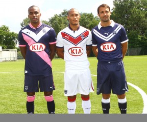 Découvrez les nouveaux maillots 2012-2013 des Girondins de Bordeaux