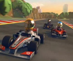 F1 Race Stars : Les pilotes de F1 « Cartoons » vont faire de l’ombre à Mario kart
