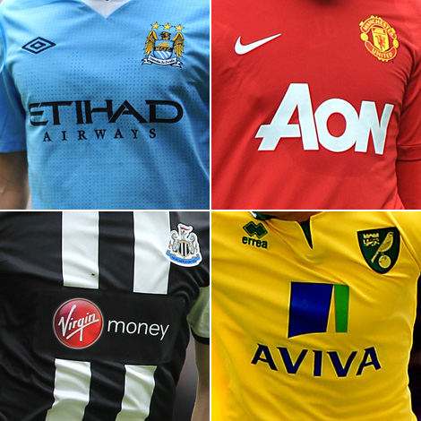 Sponsoring maillot, les clubs de Premier League touchent le pactole