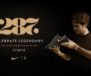 Nike célèbre Roger Federer avec une basket en édition limitée : 287 paires à 287$