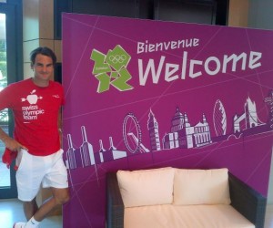 Twitpic : Federer et Sharapova sont arrivés à Londres