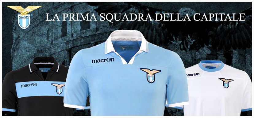 Découvrez les nouveaux maillots 2012-2013 de la Lazio de Rome (Macron)