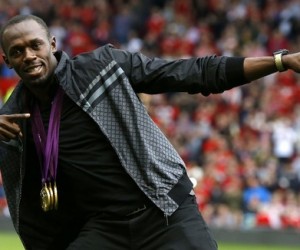 Usain Bolt invité d’honneur de Manchester United