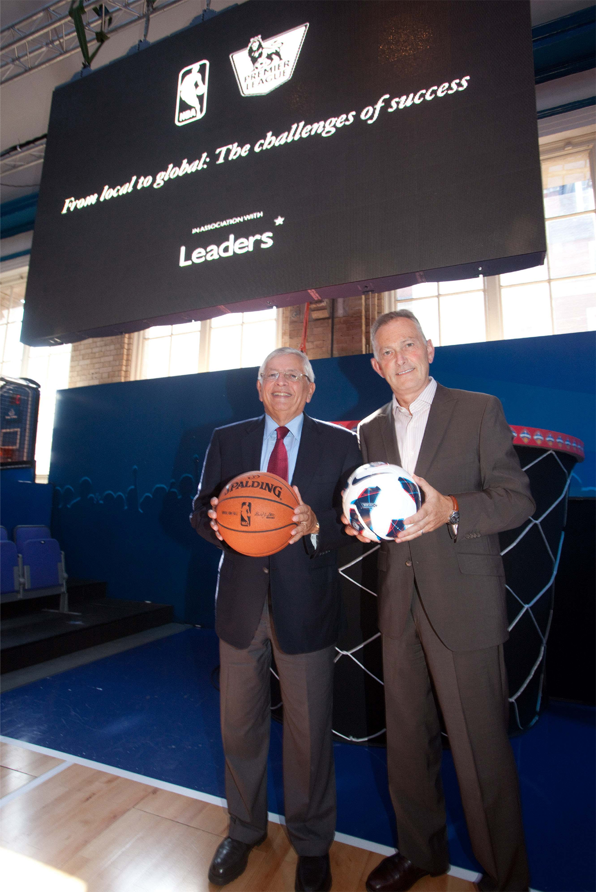 Conférence – Les leaders de la NBA et de la Premier League se retrouvent à Londres