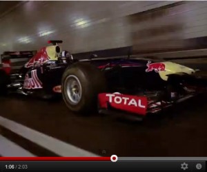 Red Bull Racing F1 : 300km/h dans le Lincoln Tunnel (Version Longue)