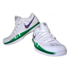 11 600€ la paire de Nike portée par Roger Federer à Wimbledon en 2012