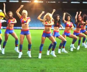 Gangnam Style version Cheerleaders de Crystal Palace