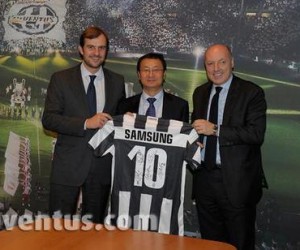 Samsung partenaire technologique de la Juventus de Turin