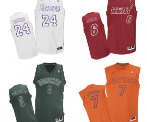 NBA – Les 10 équipes qui joueront le jour de Noël porteront des maillots collectors « BIG Color »