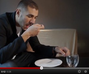 Karim Benzema teste le Air Food