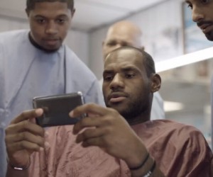 LeBron James dans la nouvelle publicité du Samsung Galaxy Note II