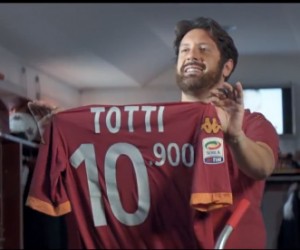 Francesco Totti bientôt avec le numéro 10900 pour des raisons marketing et faire plaisir à un sponsor ?