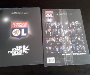 [Concours] 2 calendriers 2013 de l’Olympique Lyonnais à gagner !