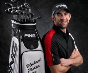 Michael Phelps signe avec la marque de golf Ping