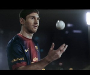 Lionel Messi joueur de cricket dans la dernière publicité Herbalife