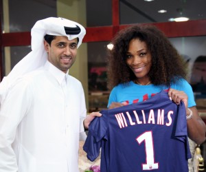 Le PSG et Nasser Al-Khelaifi célèbrent le retour de Serena Williams à la place de numéro 1 du tennis féminin