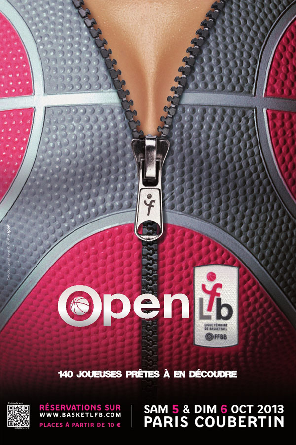 affiche open LFB 2013 sexy glamour