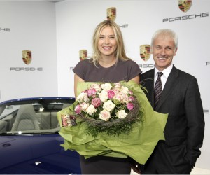 Sponsoring – Maria Sharapova, nouvelle ambassadrice de Porsche !