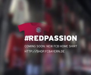 adidas et le Bayern Munich jouent la carte de la « Passion Rouge » pour le nouveau maillot 2013/2014