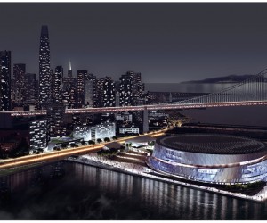 NBA – Découvrez la future Arena des Golden State Warriors construite sur l’eau à San Fransisco !