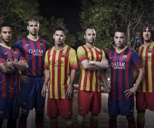FC Barcelone – Nouveaux Maillots 2013/2014 Nike (Domicile et extérieur)