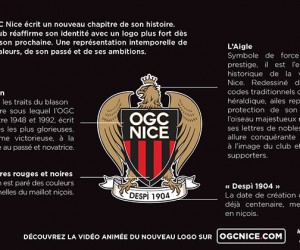 Présentation du Nouveau Logo de l’OGC Nice