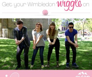 Dansez le wiggle avec Evian pour Wimbledon