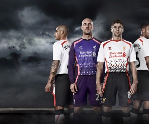 Liverpool FC – Nouveau maillot Away 2013/2014 (Warrior)