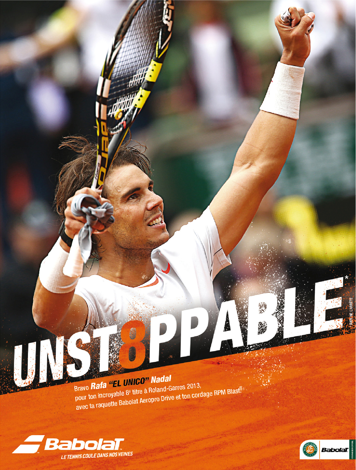 Nike, Babolat, Kia... Les sponsors célèbrent le 8e titre de Rafael Nadal à Roland ...