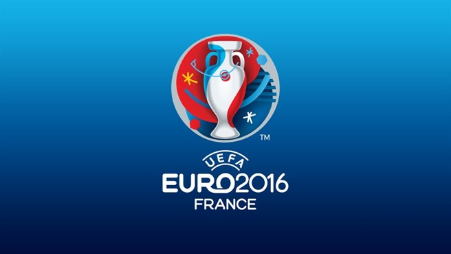 logo UEFA euro 2016 football France