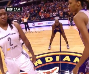 La « Ref Cam » testé dans le basketball (WNBA)