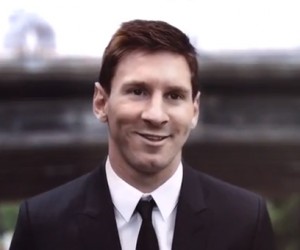 Lionel Messi dans la publicité Samsung GALAXY Note 3